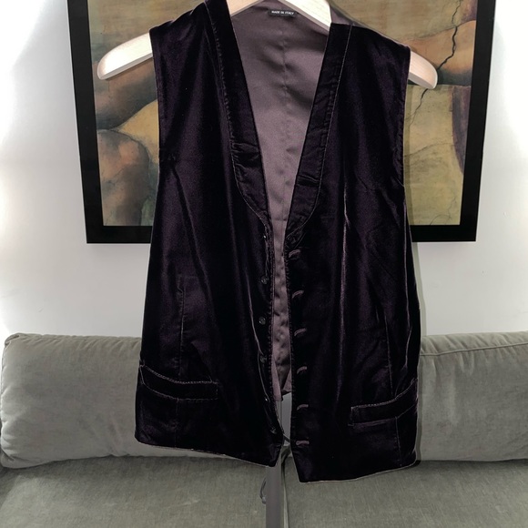 Giorgio Armani Velvet Vest - Picture 4 of 8